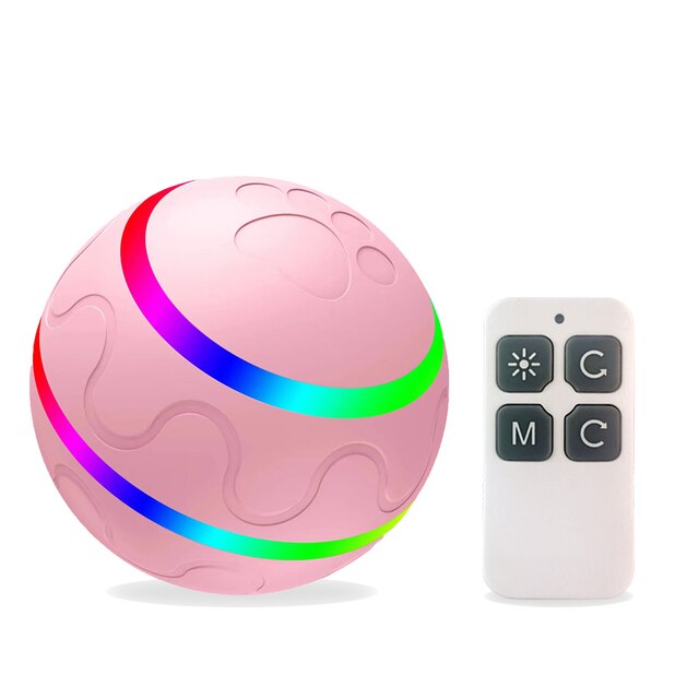 LED Pet Rotating Ball With Remote Control